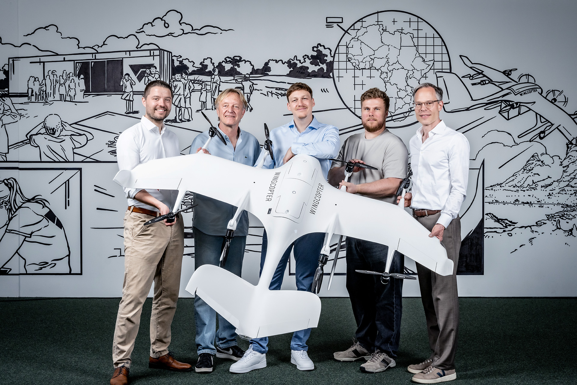 20.05.2025 | Wingcopter Management Photoshoot